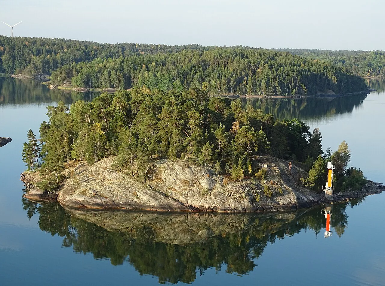 An island in the Stockholm archipelago.
