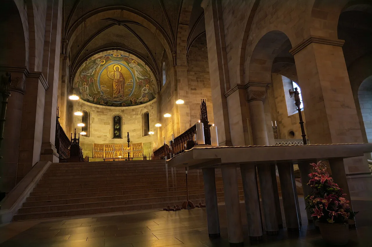 Inside Lund Cathedral, a short train ride from Malmö.