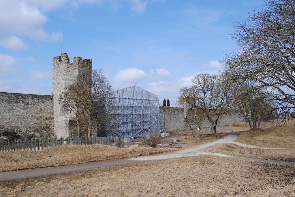 Visby's city wall, Gotland.