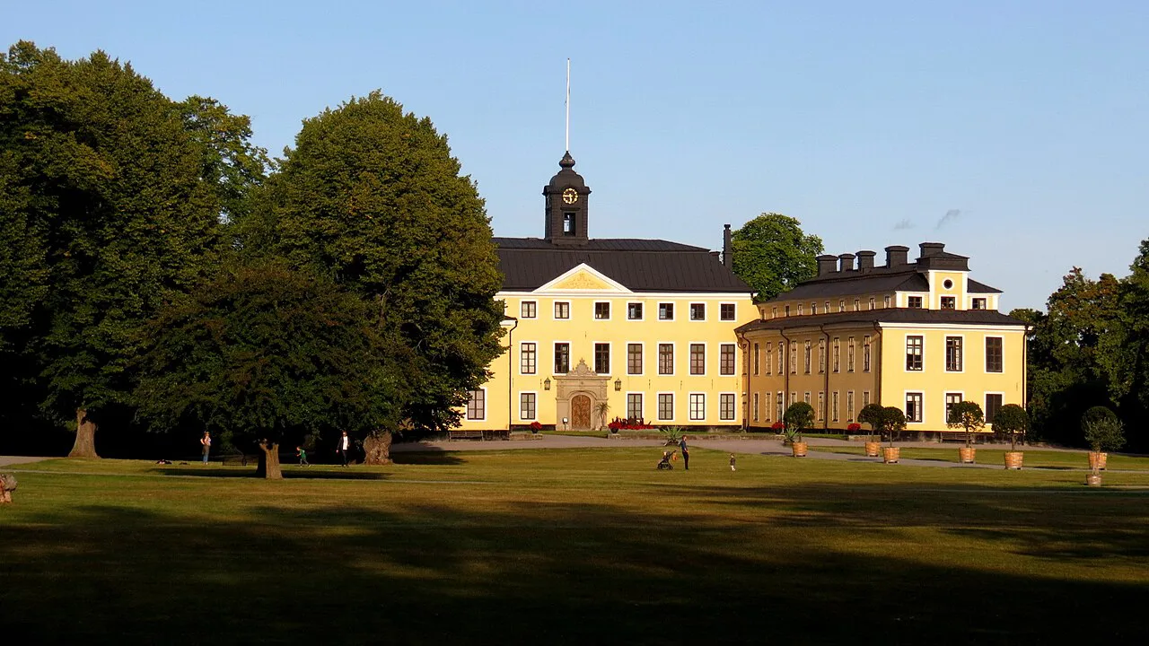 Ulriksdal Palace from its grounds.