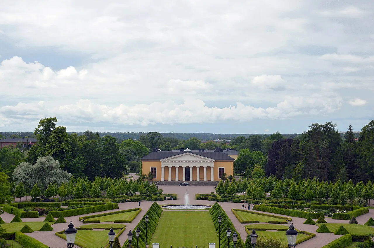 The Linneanum orangery in the Uppsala Botanical Garden.