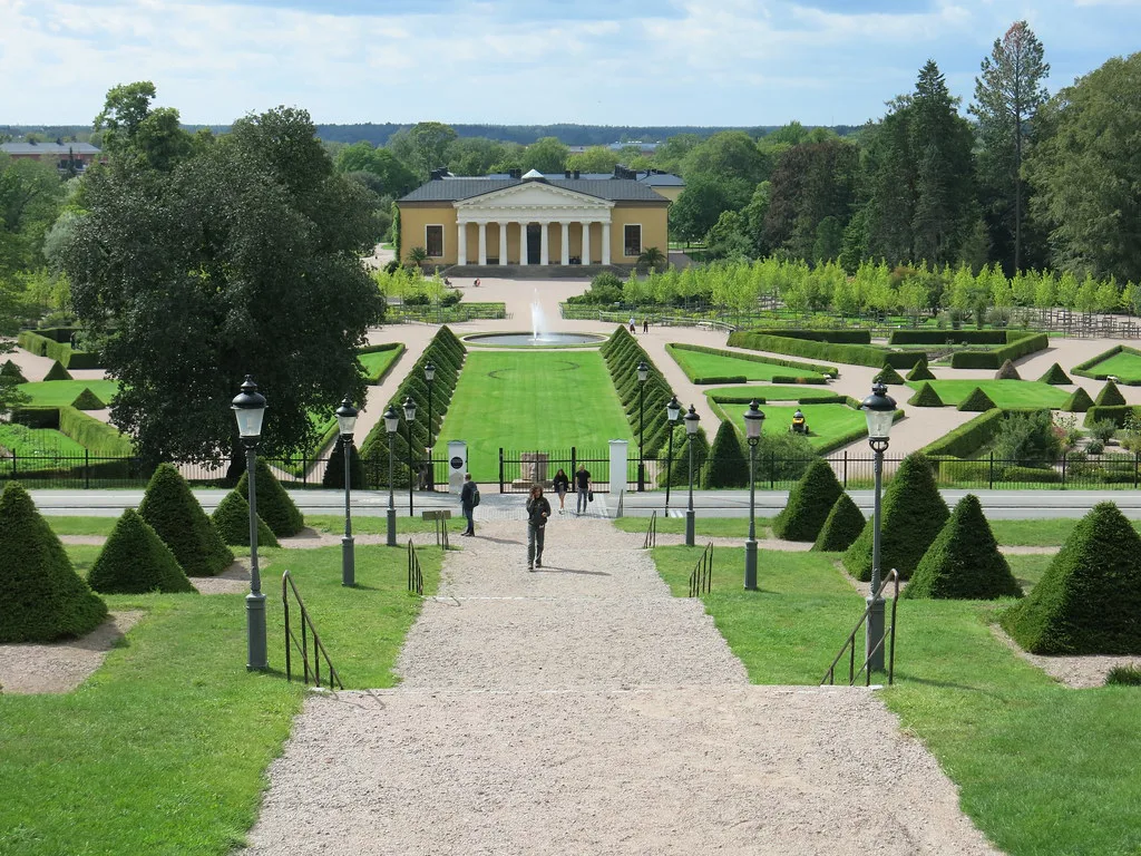 The Linneanum seen from Uppsala Castle.