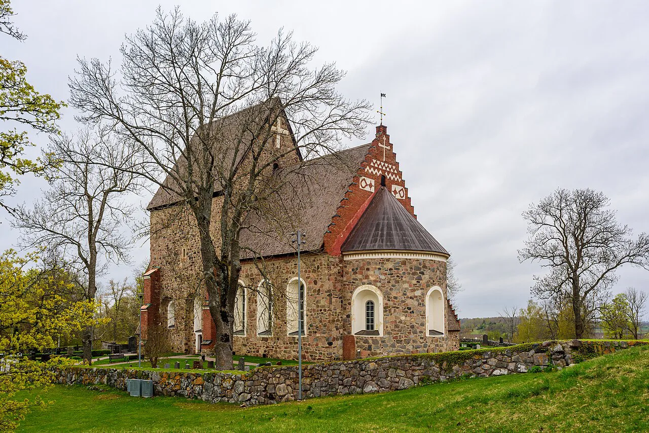 Gamla Uppsala church.