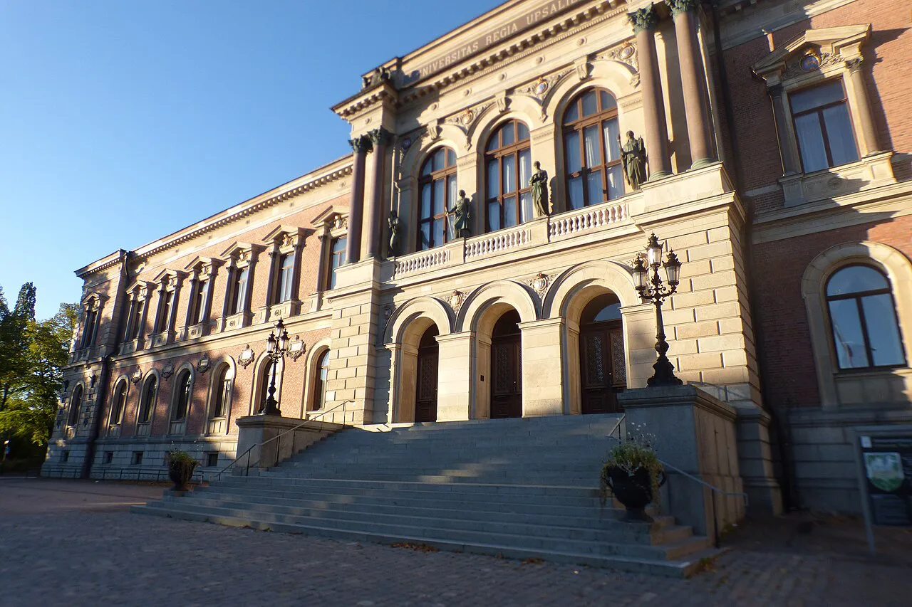Uppsala University's main building.