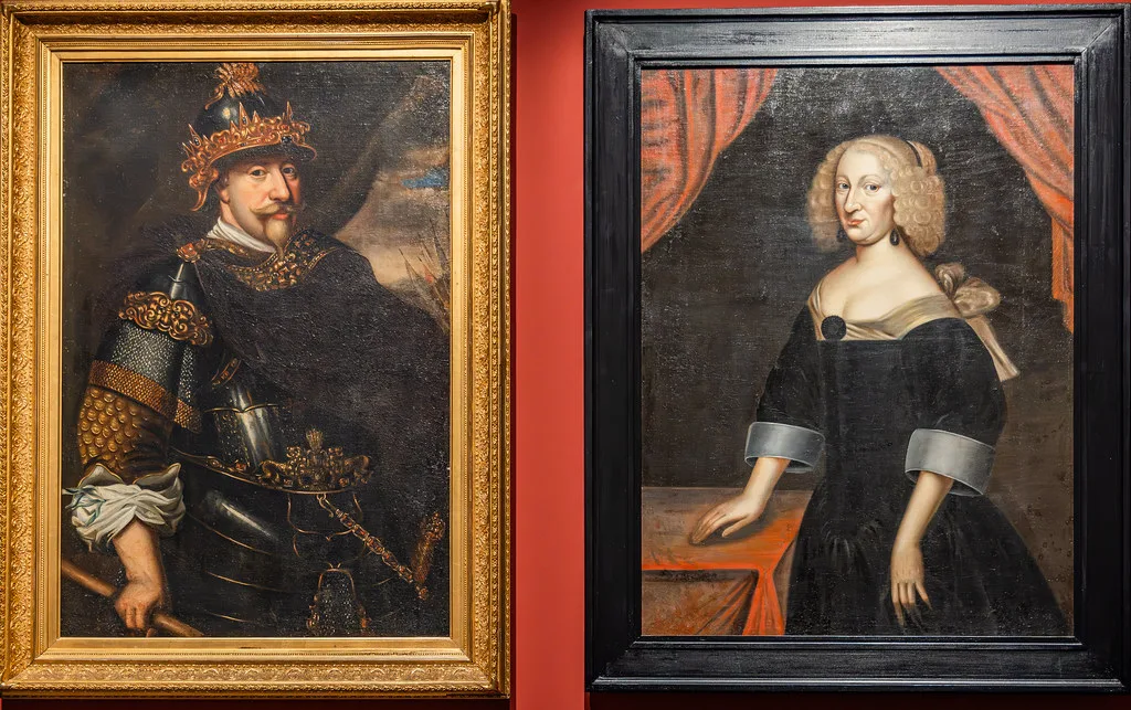 Portraits in the Uppsala Art Museum.