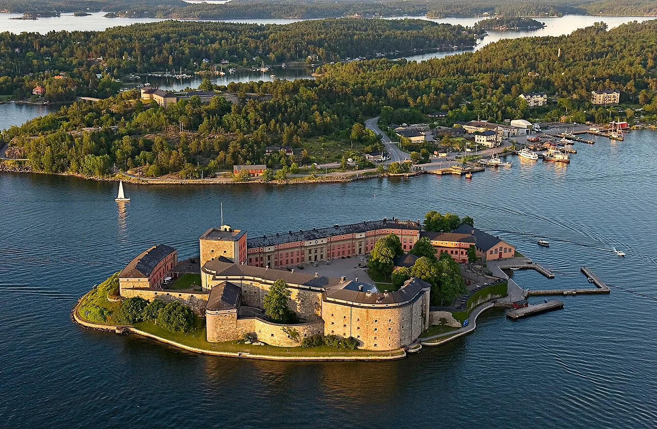 Vaxholm Fortress in the Stockholm archipelago.