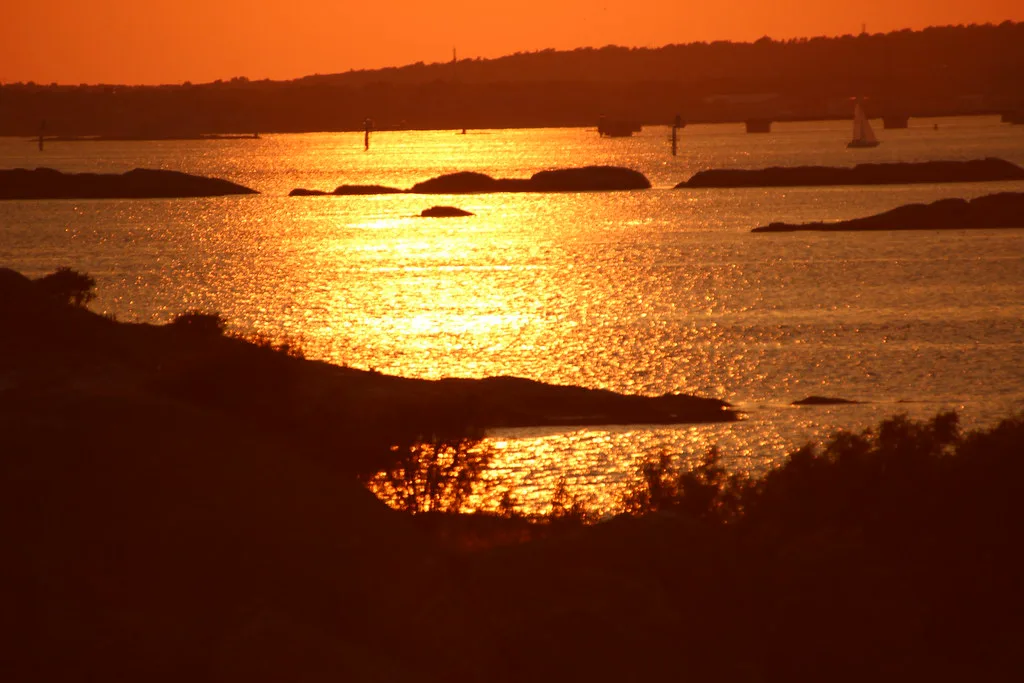 Sunset at Saltholmen, Gothenburg.