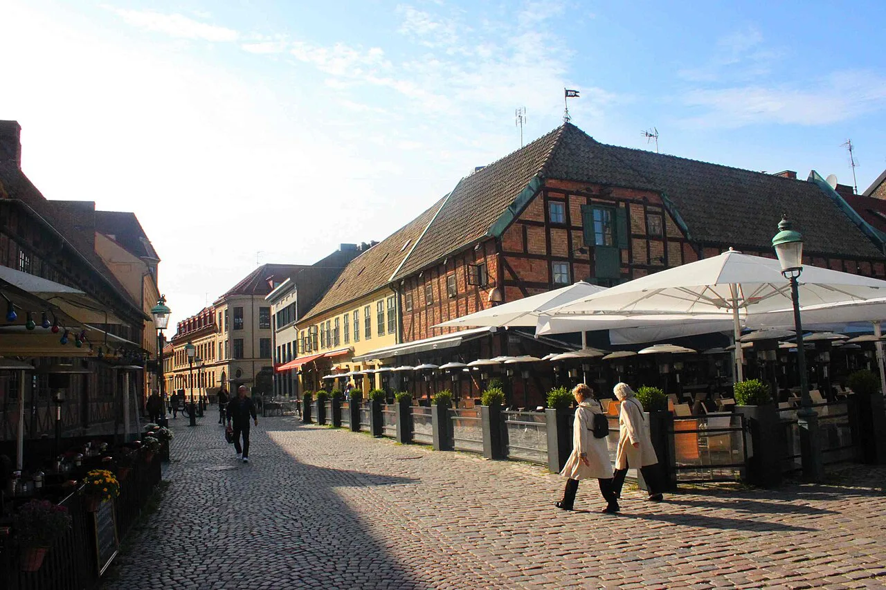 Larochegatan by Lilla Torg, Malmö.