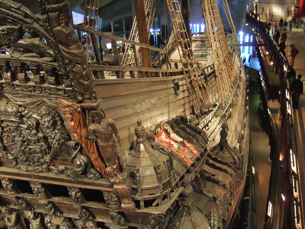 The Vasa warship, Vasa Museum, Stockholm.