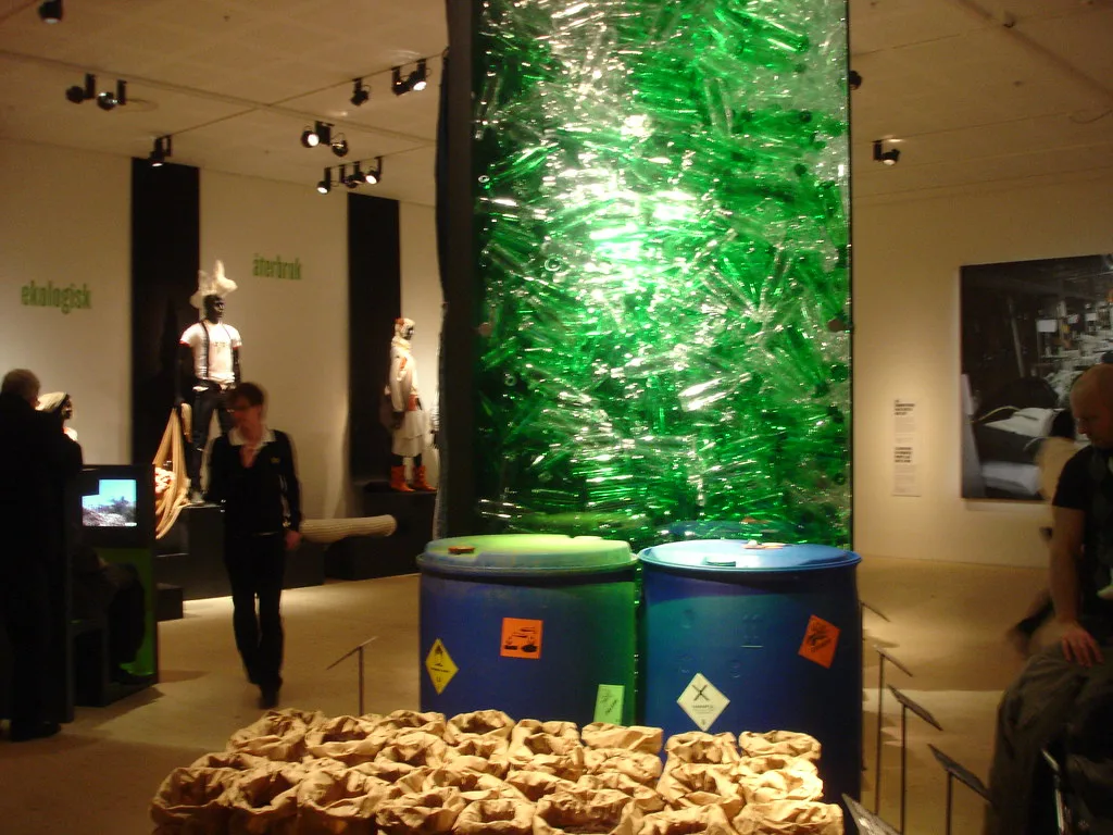 An exhibition in the Museum of World Culture, Gothenburg.